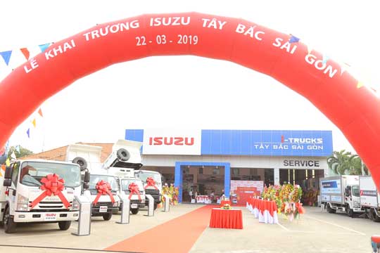 Opening ceremony of Isuzu Tay Bac Sai Gon (03/2019)