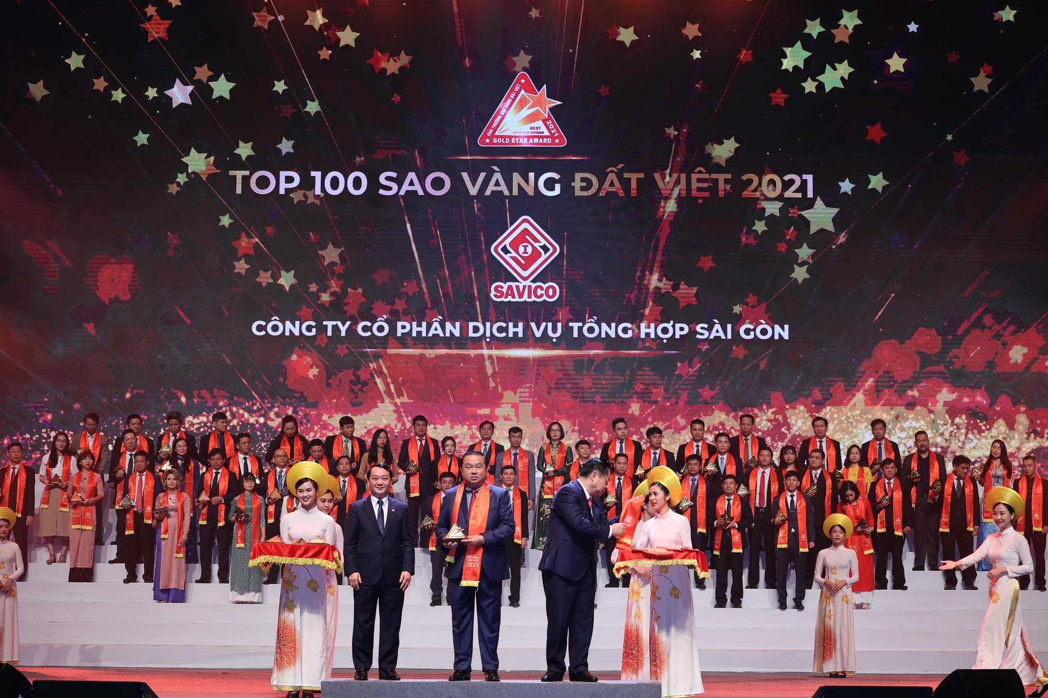 SAVICO lần thứ 11 liên tiếp đạt Danh hiệu Top 100 Sao Vàng Đất Việt