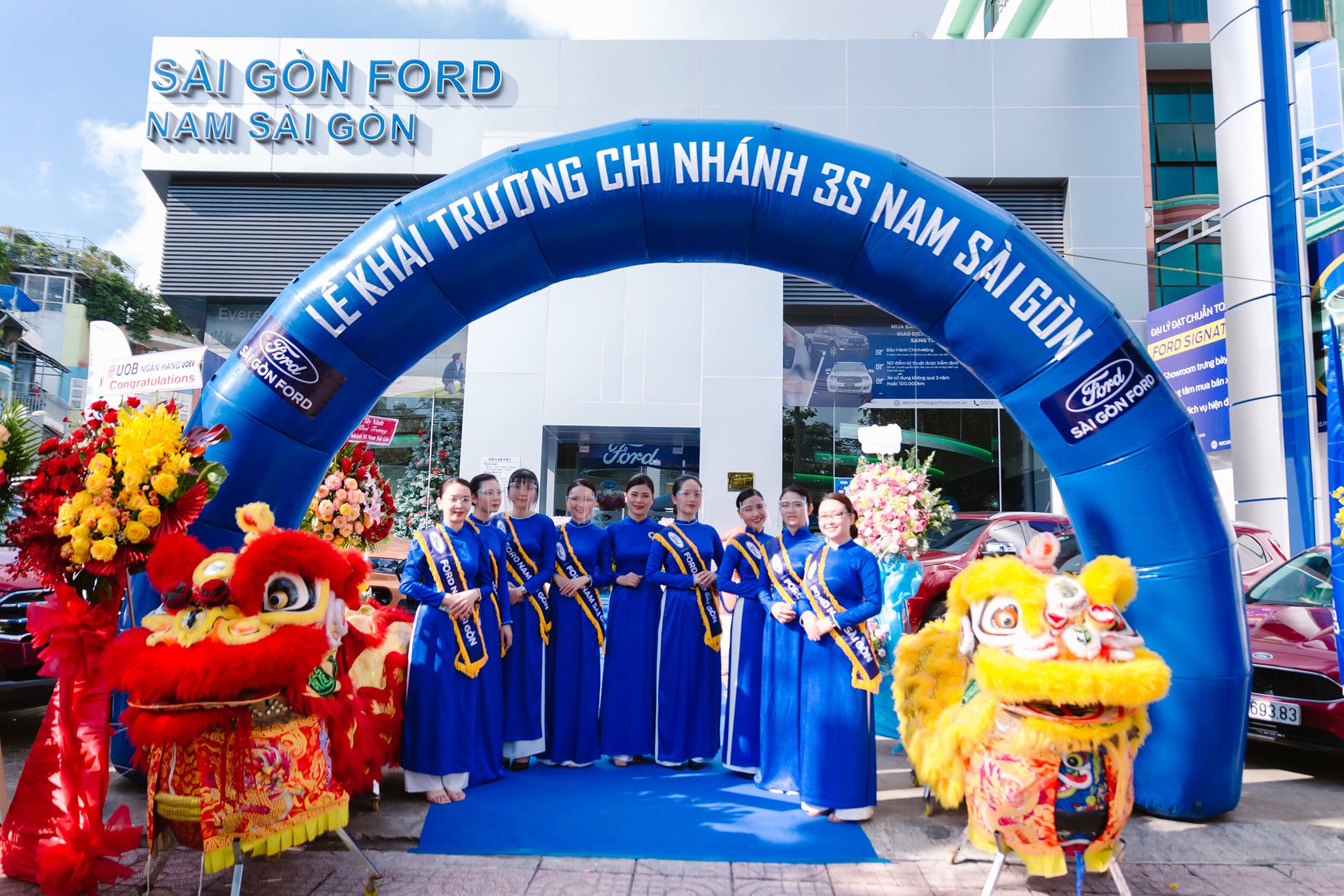 Sài Gòn Ford chi nhánh Nam Sài Gòn chính thức khai trương