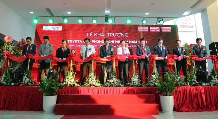 Toyota Nam Định chính thức đi vào hoạt động