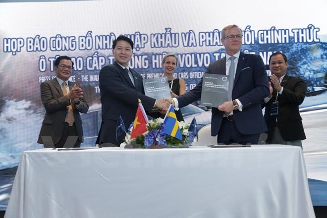 Hãng xe Volvo của Thụy Điển chính thức có mặt tại Việt Nam